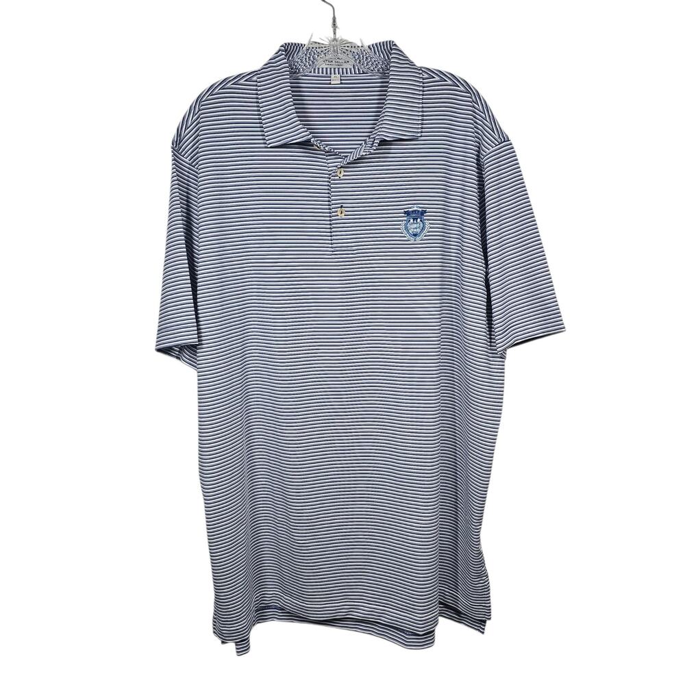 Peter Millar Summer Comfort Men's Golf Polo "Oaks" Men's XL
